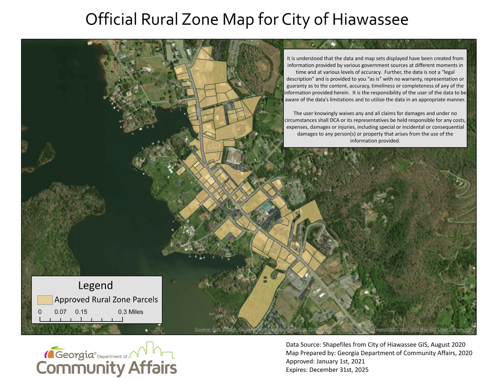 hiawassee final rural zone map