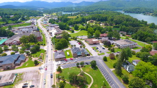 Aerial image of Hiawasee Corridor